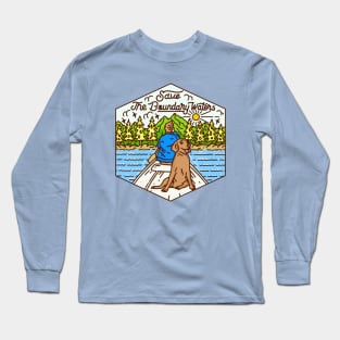 Save the BWCA Canoe Puppy Long Sleeve T-Shirt